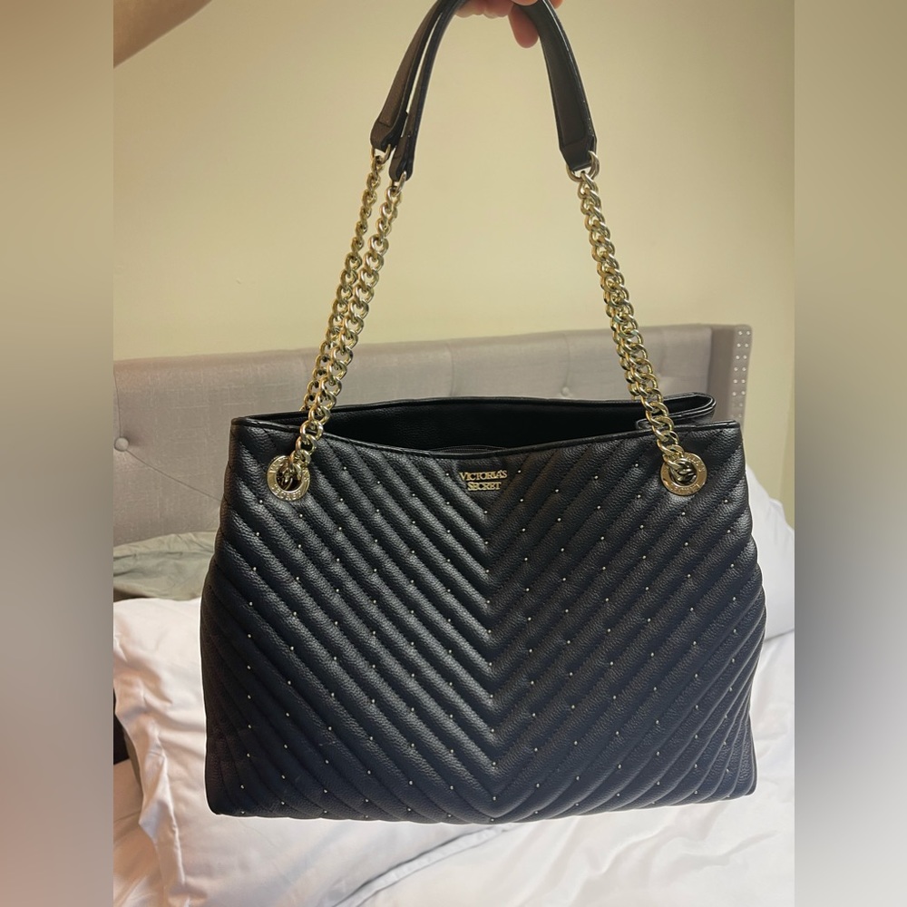 Victoria’s Secret Black embellished Tote Bag